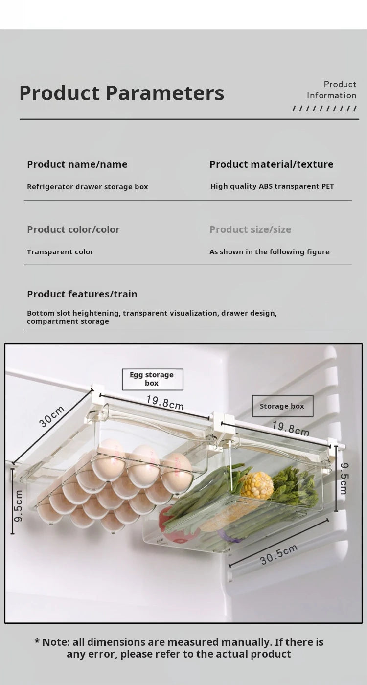 Refrigerator Egg Storage Box