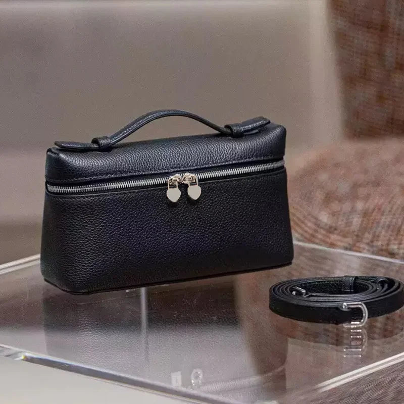 Women’s Genuine Leather Small Boston Bag