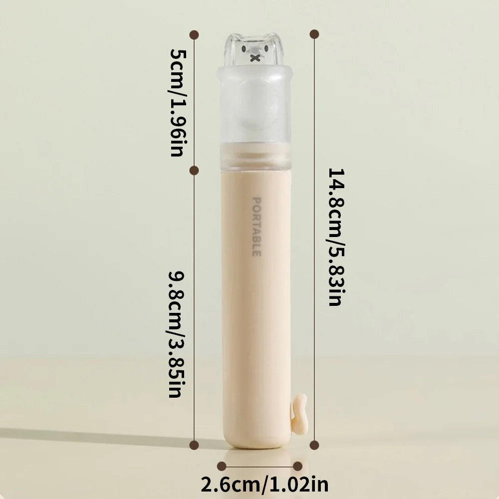 Portable Folding Travel Toothbrush Set