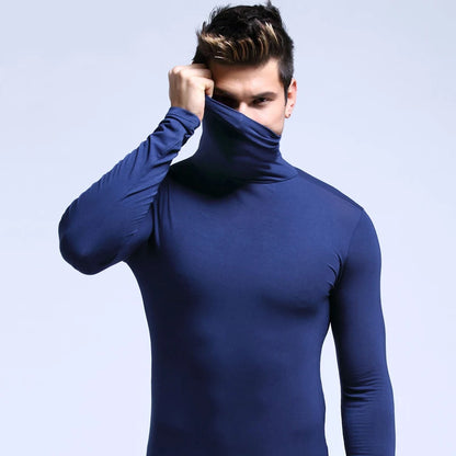 Men’s Modal Thermal Turtleneck Base Layer