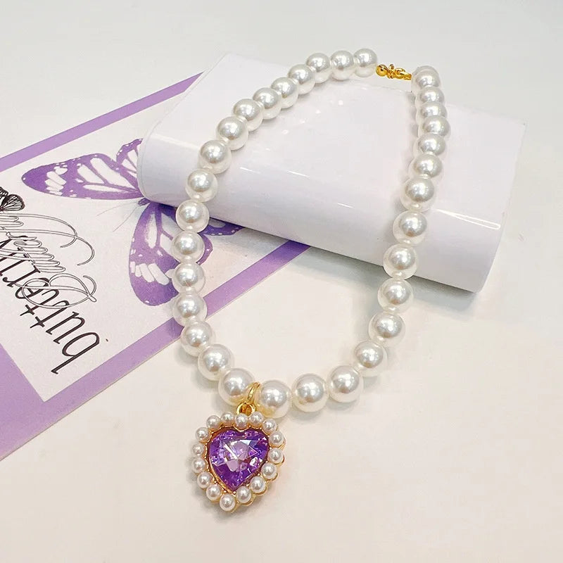 Princess Pearl Pet Collar