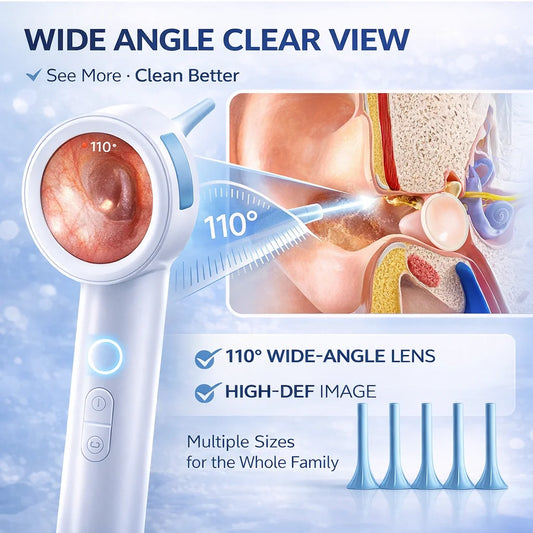 HD Digital Ear Camera Otoscope with Display