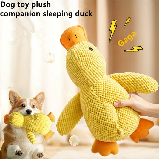 Calming Duck Plush Dog Toy