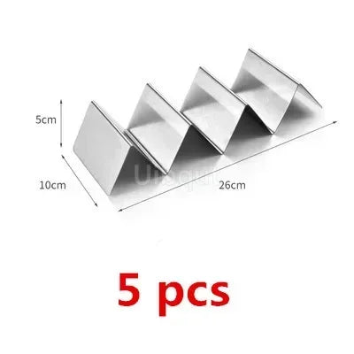 Stainless Steel Taco & Food Serving Rack