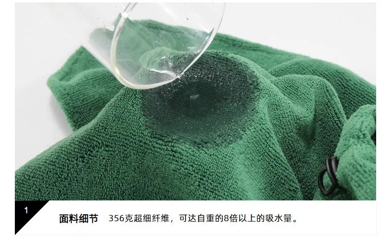 Quick-Dry Absorbent Dog Bathrobe