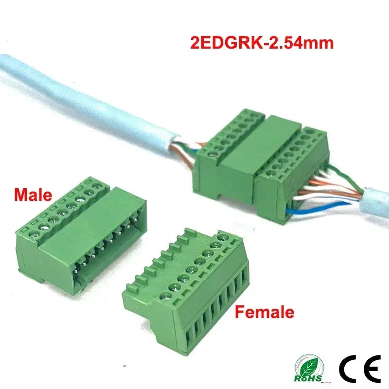 2.54mm PCB Plug Terminal Block Connector