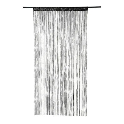 Polyester Tassel Beaded Door Curtain for Windows & Doorways