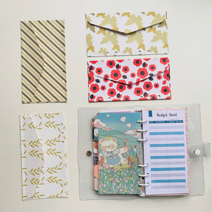 A6 Budget Planner Binder Set