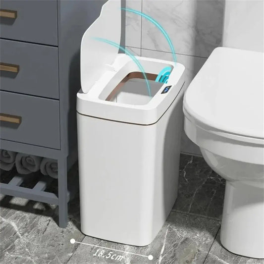 Smart Bathroom Trash Can 15L