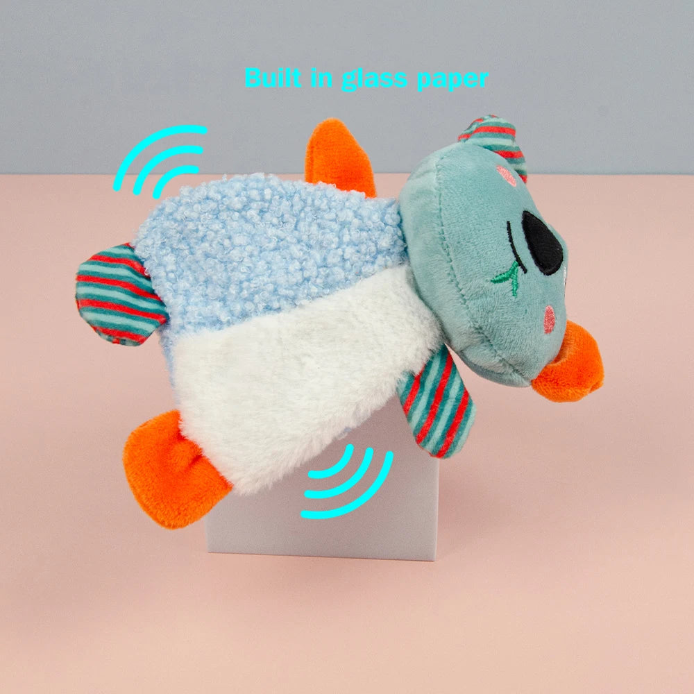 Stuffless Squeaky Dog Toy