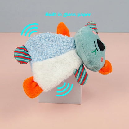 Stuffless Squeaky Dog Toy