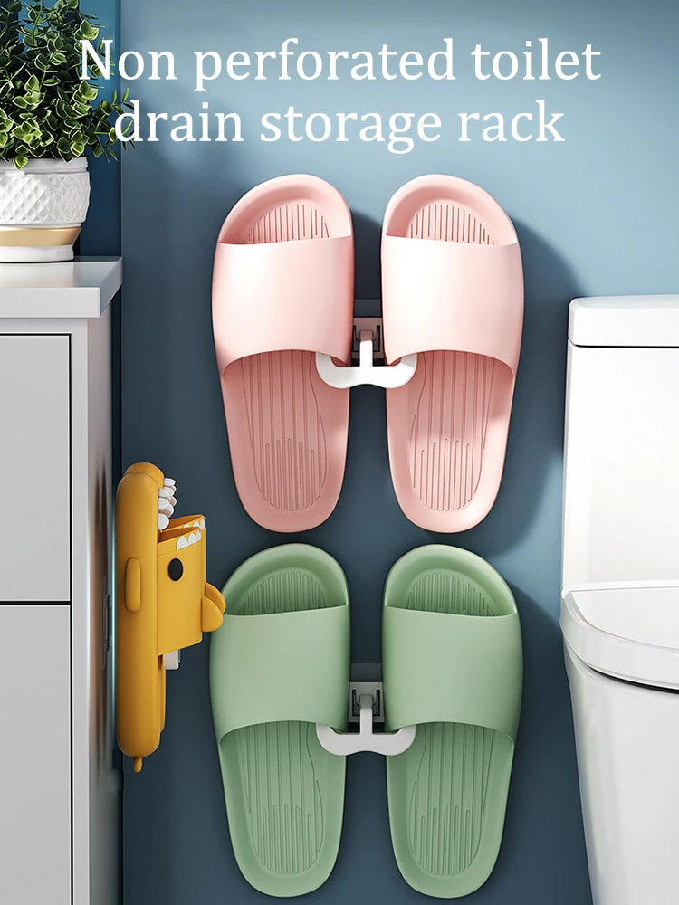 U-shaped Slipper Wall Mounted Storage Rack