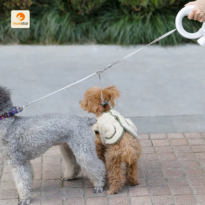 Pet Leash Extension Belt with Poop Bag Dispenser
