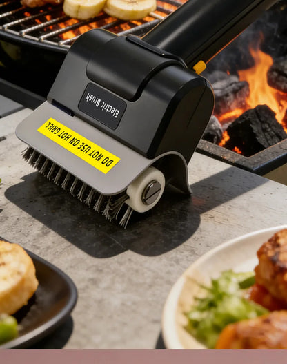Rechargeable Electric BBQ Grill Cleaning Brush