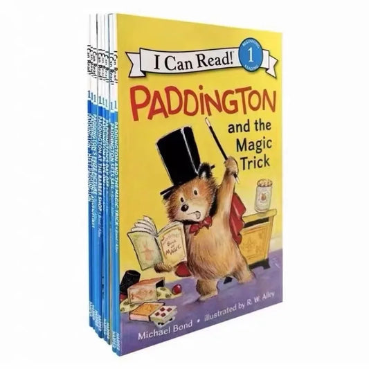 8 Books Set I Can Read Paddington English Picture Books