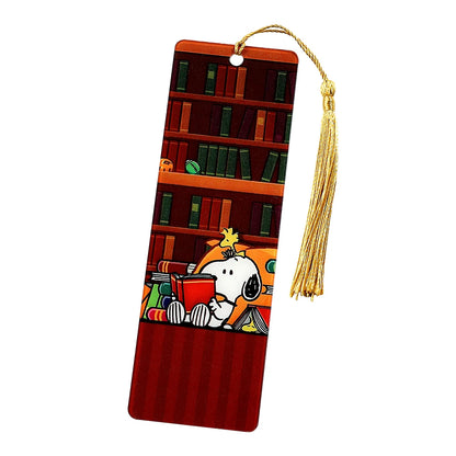 Cute Snoopy Acrylic Bookmark with Tassel