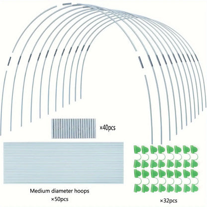 Fiberglass Greenhouse Hoop Support Kit