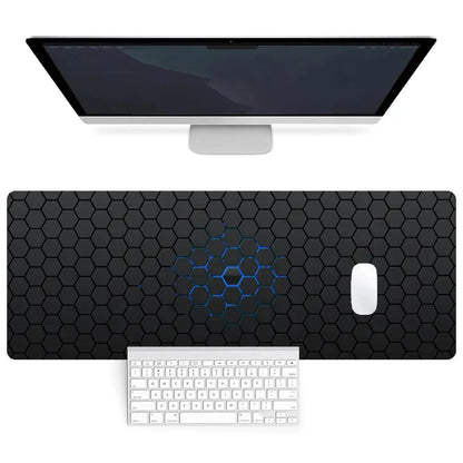 Hexagon Extended Desk Mat