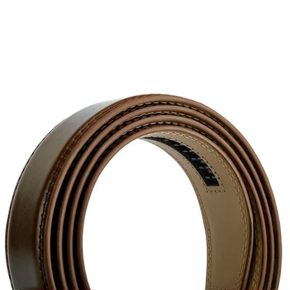 Men’s No-Buckle Cowskin Belt