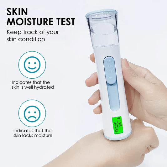 Nano Mist Sprayer 30ml LED Skin Moisture Test