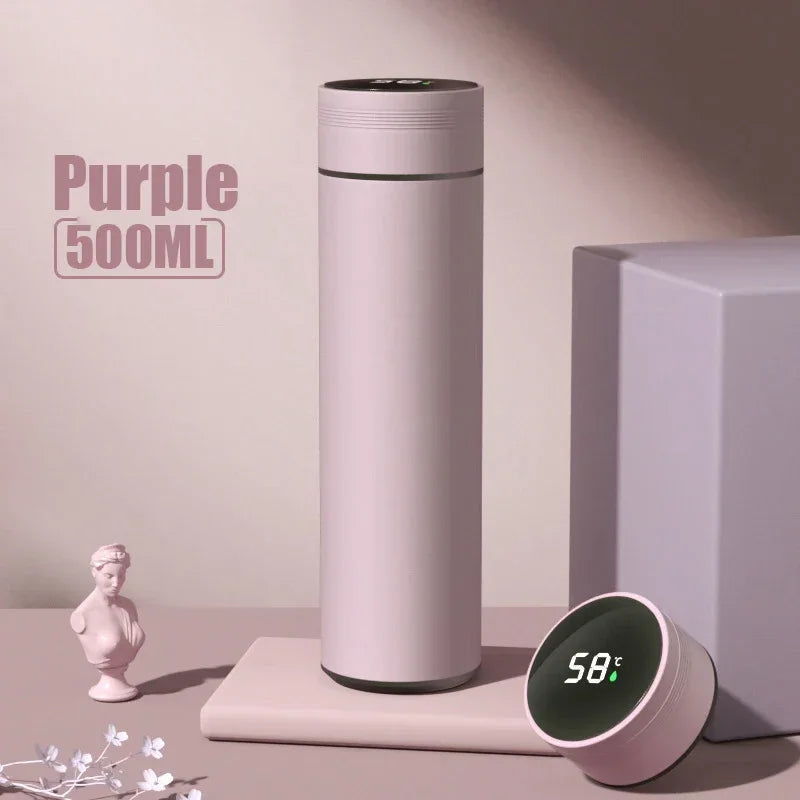 Smart Temperature Display Vacuum Flask