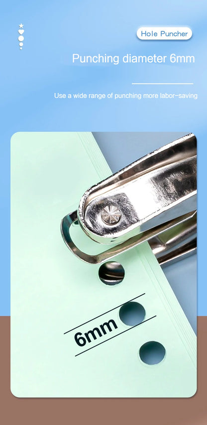Handheld Single Hole Paper Punch