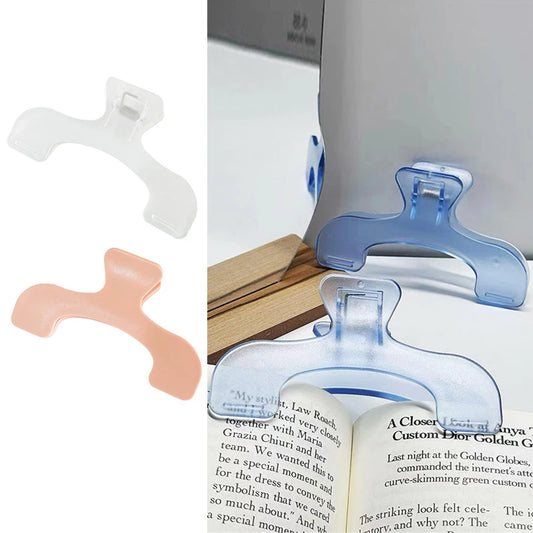 Large Plastic Book Holder Clip for Reading & Note Keeping