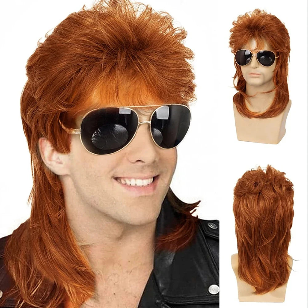 Hairjoy Mens Mullet Wigs