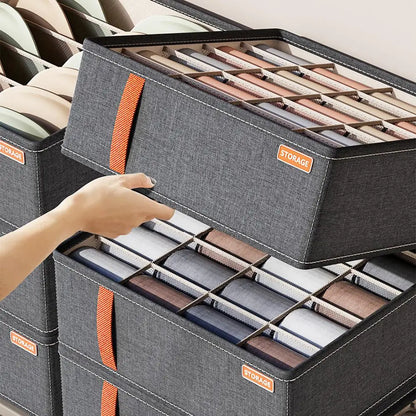 Drawer Underwear Organizer Storage Box with Compartments