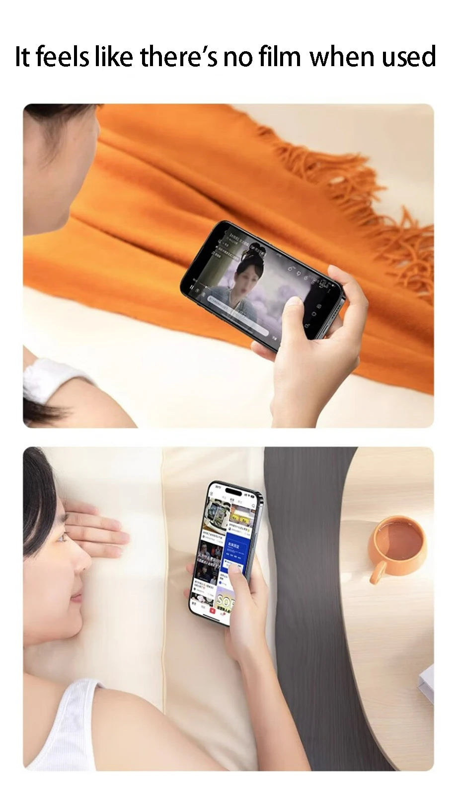 iPhone Tempered Glass Screen Protector 4-Pack