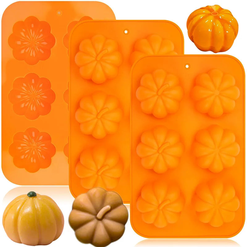 Reusable Food Grade Pumpkin Silicone Baking Mold