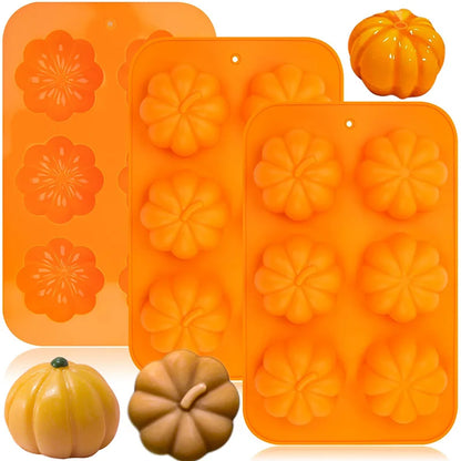Reusable Food Grade Pumpkin Silicone Baking Mold