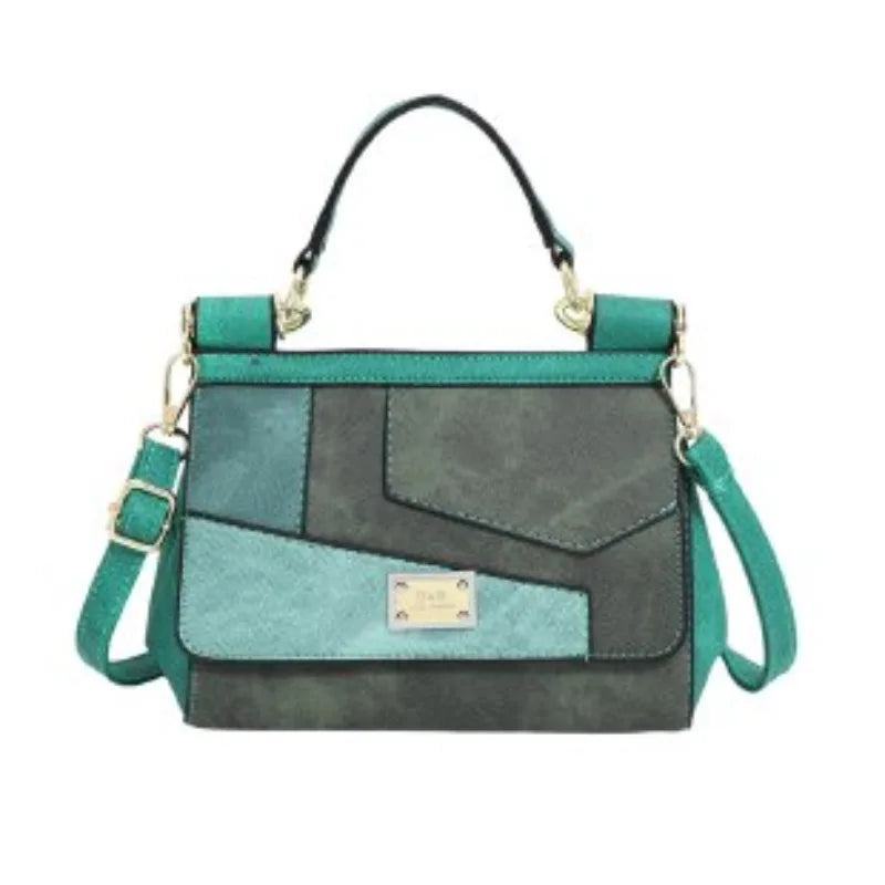 Minimalist Leather Crossbody Tote Bag