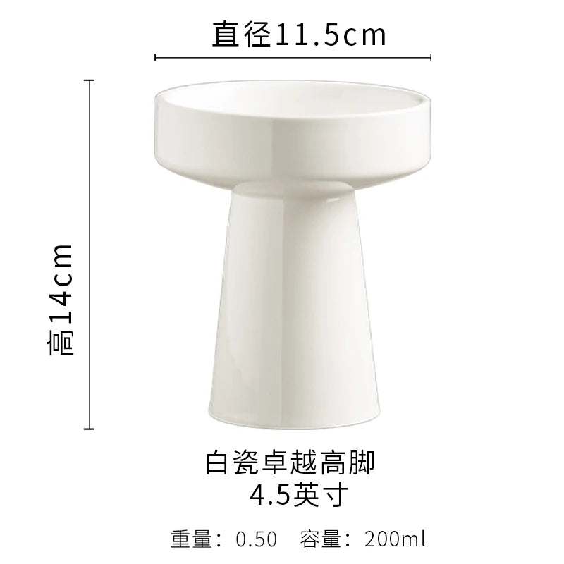 Ceramic Pedestal Serving Bowl