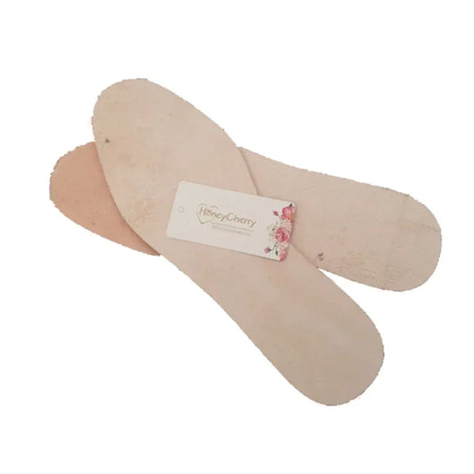 Men’s Genuine Cowhide Leather Shoe Insoles