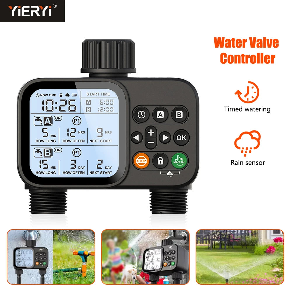 Smart 2-Zone Irrigation Water Timer