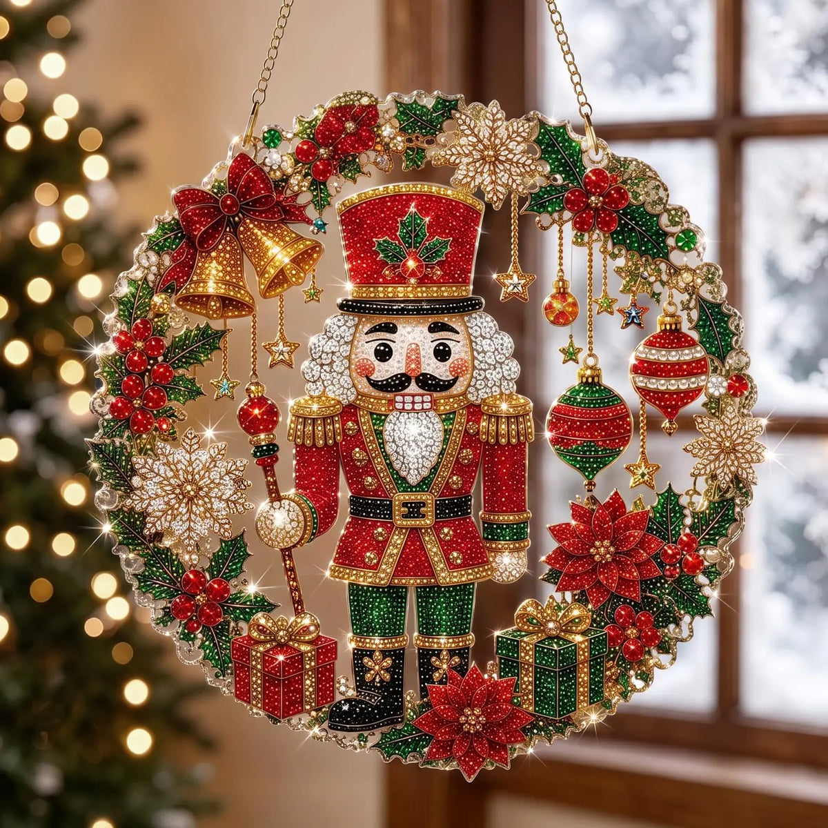 DIY Diamond Painting Christmas Tree Ornament