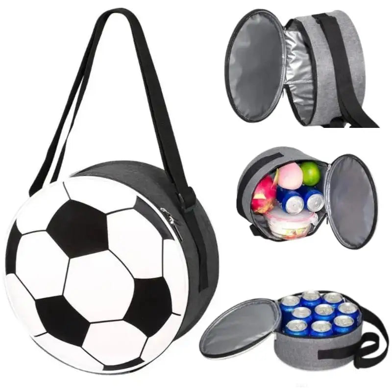 Football Insulated Lunch Bag