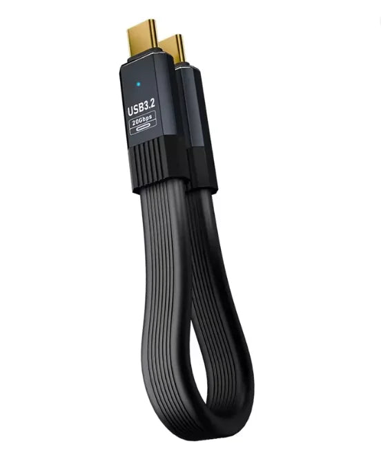 PD100W USB-C to USB-C Short Fast Charging Cable