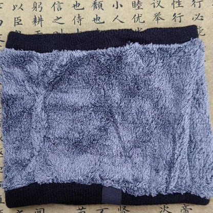 Fleece-Lined Knitted Neck Warmer