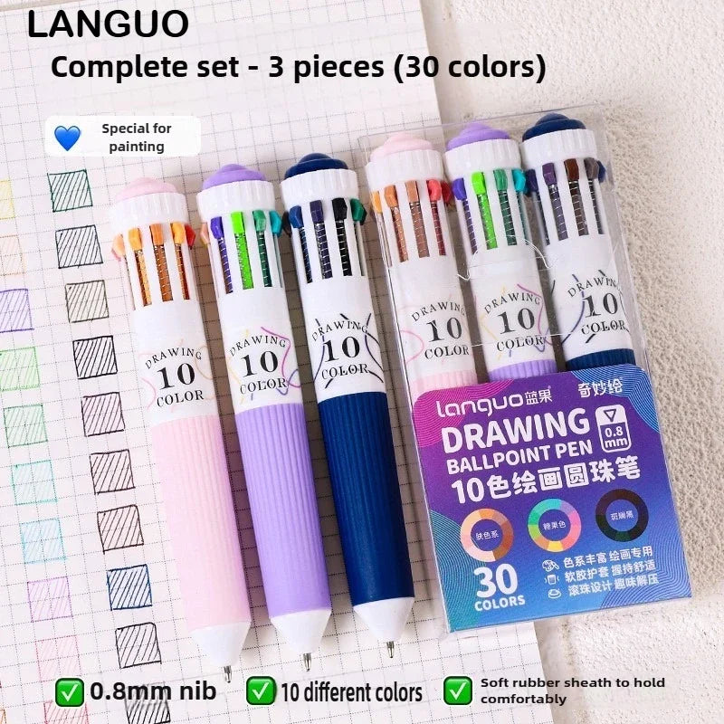 Languo Multicolour Ballpoint Pen