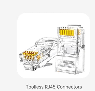 19-Inch RJ45 Keystone Patch Panel with Inline Couplers