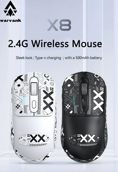 Warvank X8 Wireless Rechargeable Gaming Mouse