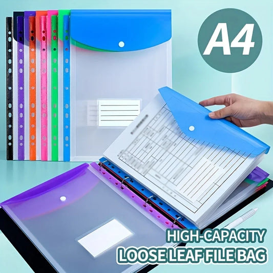 A4 Expandable Document Storage Bag