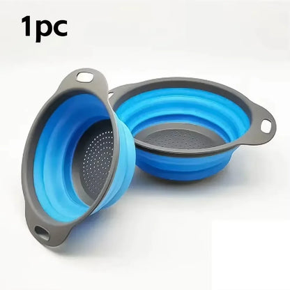 Foldable Fruit & Vegetable Drain Basket