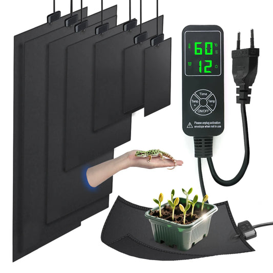 Reptile Heating Pad with Thermostat Controller