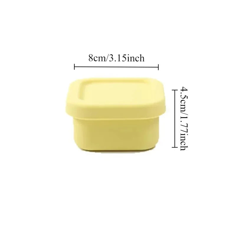 Silicone Baby Food Storage Container with Lid