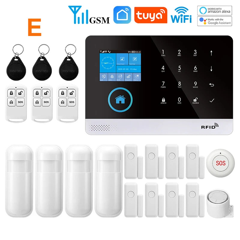 WiFi & GSM Security Alarm Kit