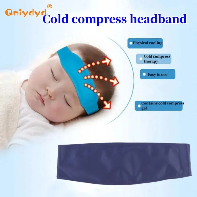 Reusable Hot & Cold Gel Headband Compress