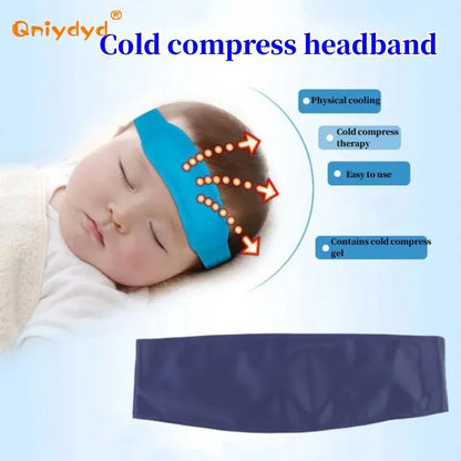 Reusable Hot & Cold Gel Headband Compress